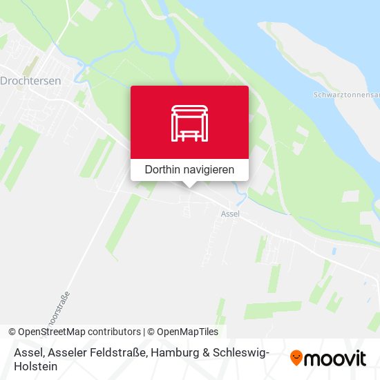 Assel, Asseler Feldstraße Karte