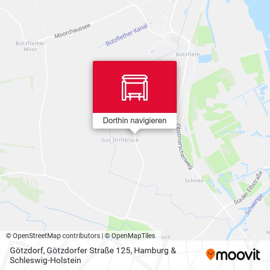 Götzdorf, Götzdorfer Straße 125 Karte
