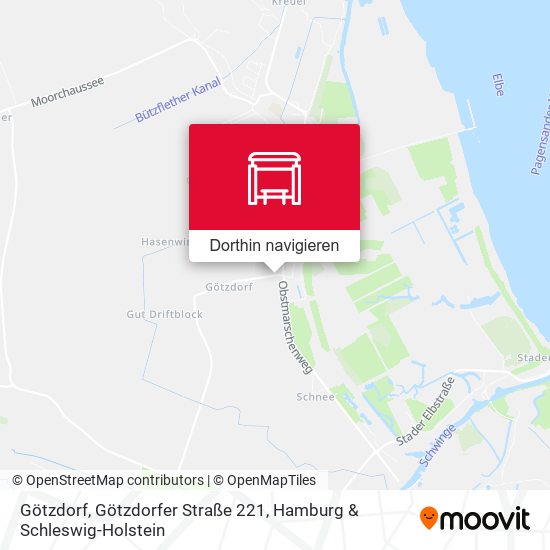 Götzdorf, Götzdorfer Straße 221 Karte
