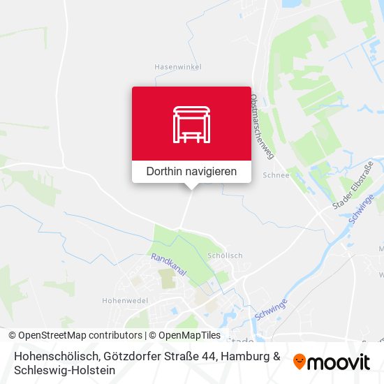 Hohenschölisch, Götzdorfer Straße 44 Karte