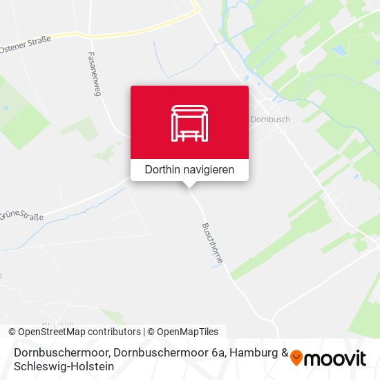 Dornbuschermoor, Dornbuschermoor 6a Karte