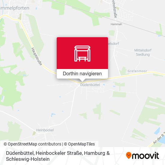 Düdenbüttel, Heinbockeler Straße Karte