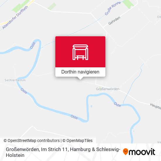 Großenwörden, Im Strich 11 Karte