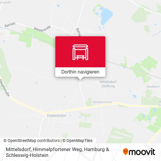 Mittelsdorf, Himmelpfortener Weg Karte