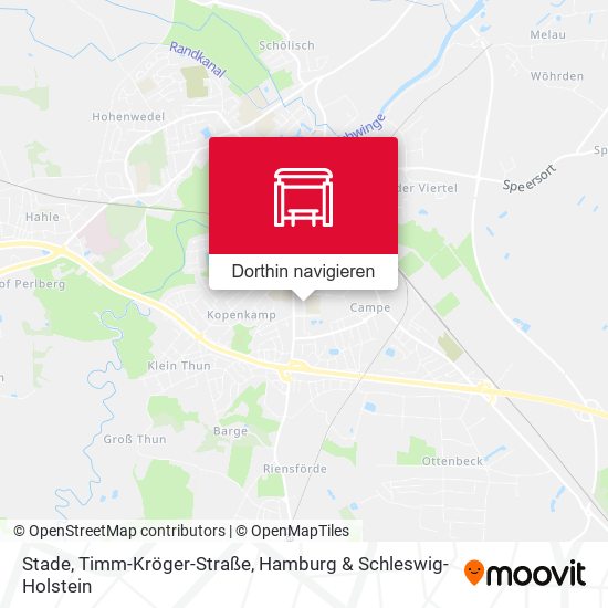 Stade, Timm-Kröger-Straße Karte
