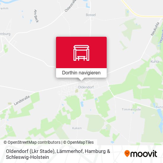 Oldendorf (Lkr Stade), Lämmerhof Karte