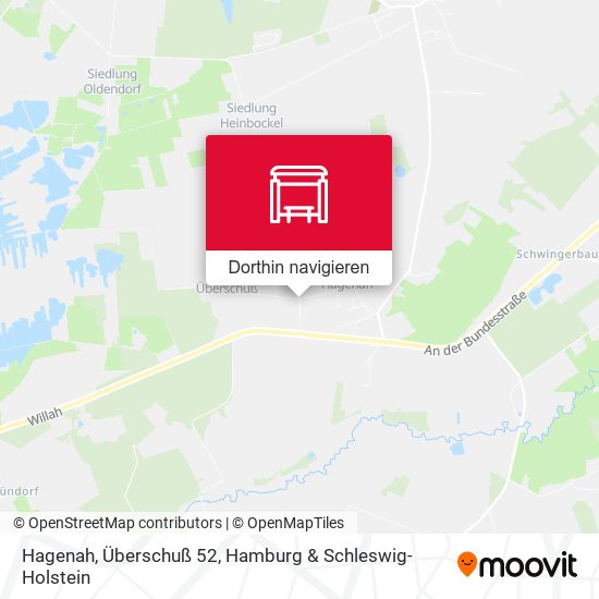 Hagenah, Überschuß 52 Karte