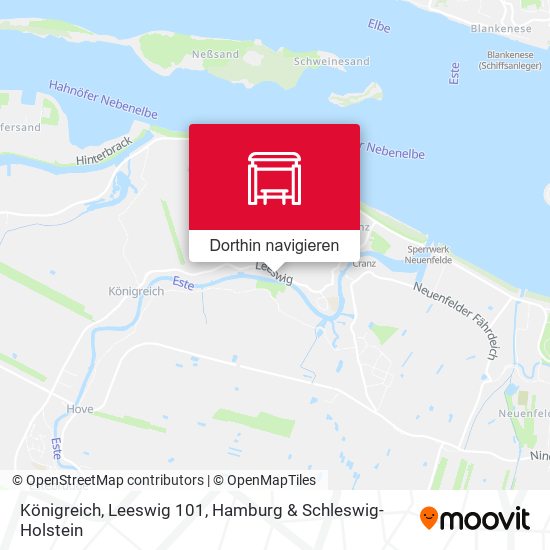 Königreich, Leeswig 101 Karte