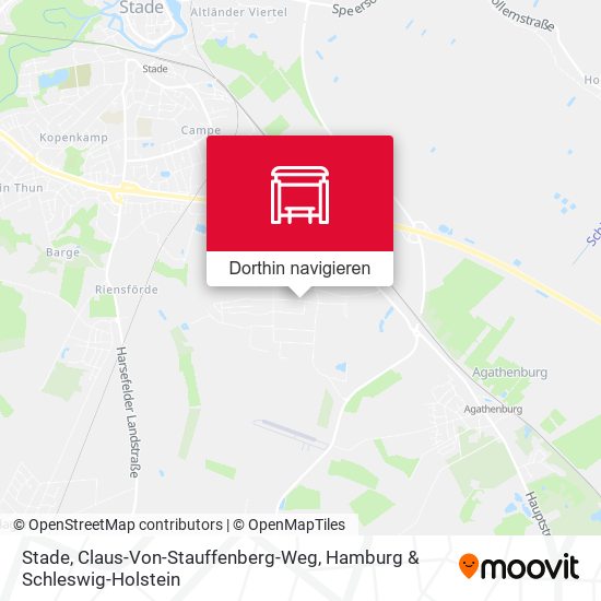 Stade, Claus-Von-Stauffenberg-Weg Karte