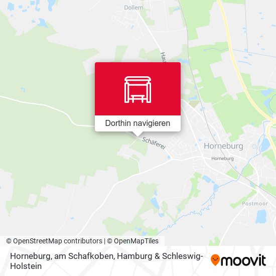 Horneburg, am Schafkoben Karte