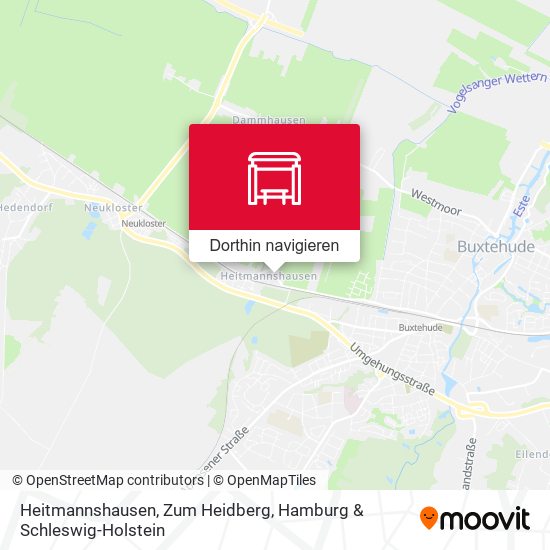 Heitmannshausen, Zum Heidberg Karte