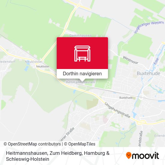 Heitmannshausen, Zum Heidberg Karte