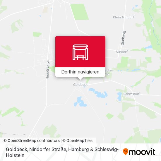 Goldbeck, Nindorfer Straße Karte