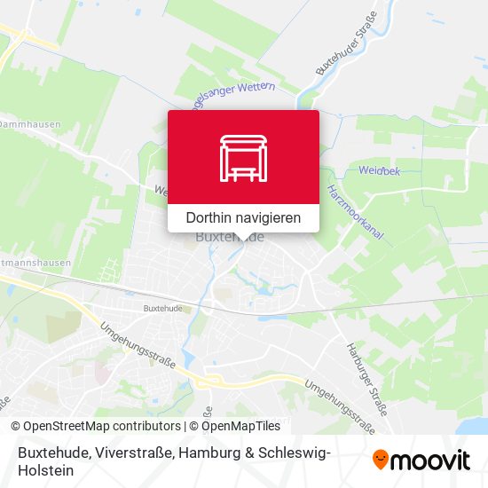 Buxtehude, Viverstraße Karte
