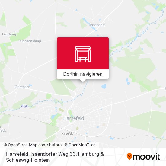 Harsefeld, Issendorfer Weg 33 Karte