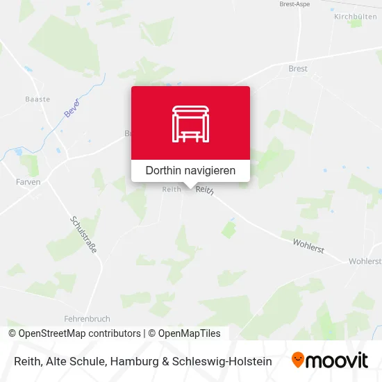 Reith, Alte Schule Karte