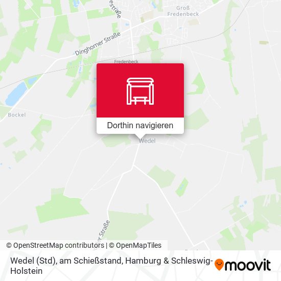 Wedel (Std), am Schießstand Karte