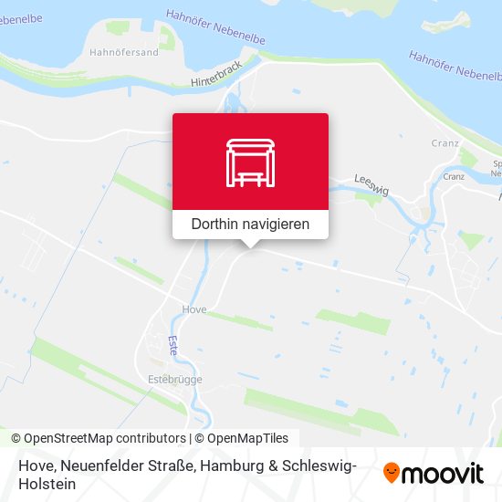 Hove, Neuenfelder Straße Karte