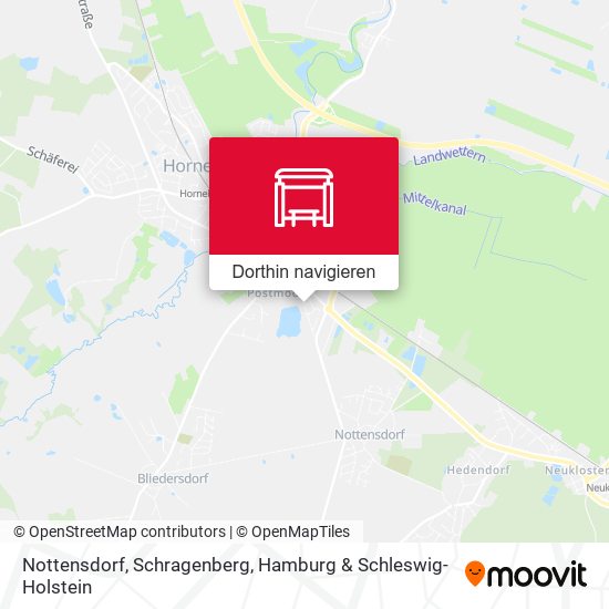 Nottensdorf, Schragenberg Karte