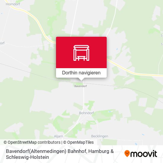 Bavendorf(Altenmedingen) Bahnhof Karte