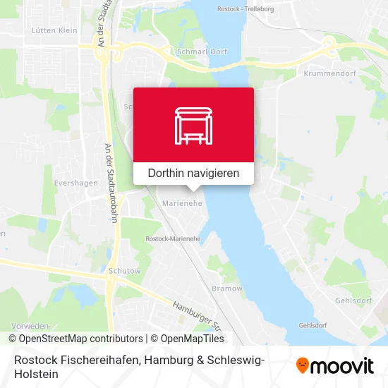 Rostock Fischereihafen Karte