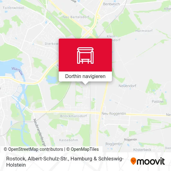 Rostock, Albert-Schulz-Str. Karte