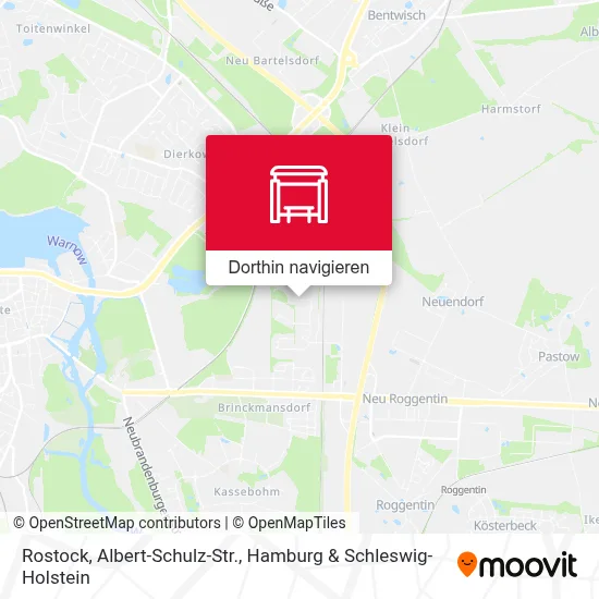 Rostock, Albert-Schulz-Str. Karte