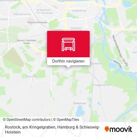 Rostock, am Kringelgraben Karte