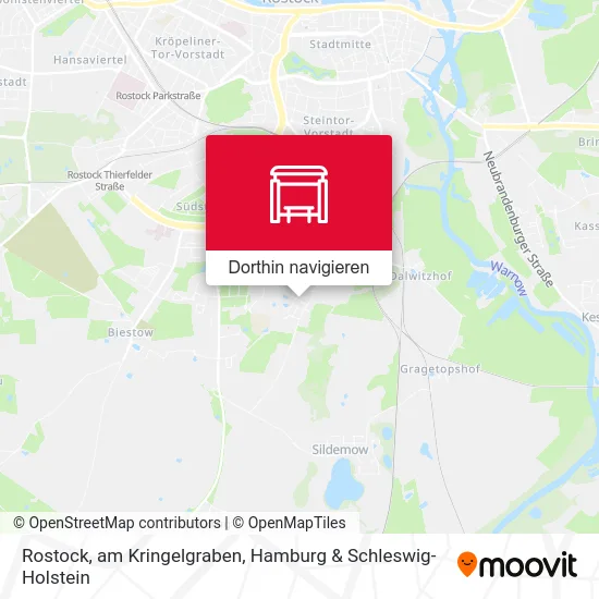 Rostock, am Kringelgraben Karte