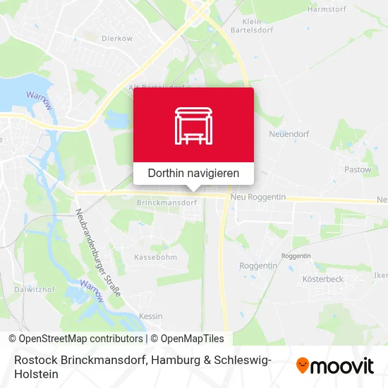 Rostock Brinckmansdorf Karte