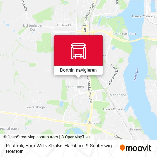 Rostock, Ehm-Welk-Straße Karte