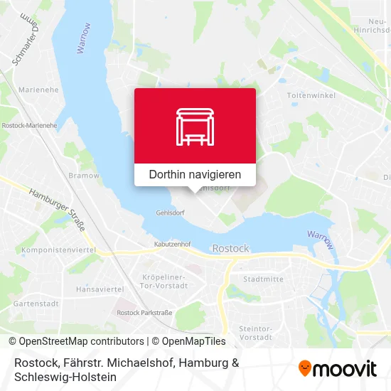 Rostock, Fährstr. Michaelshof Karte