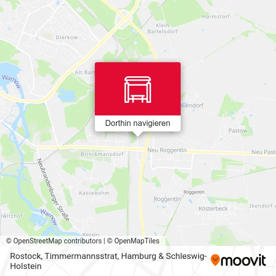 Rostock, Timmermannsstrat Karte