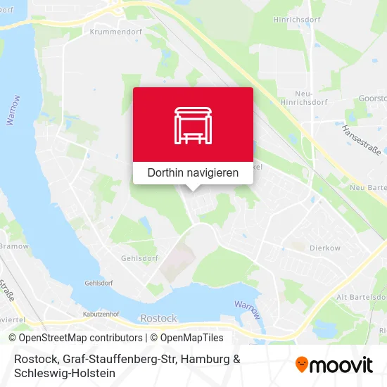 Rostock, Graf-Stauffenberg-Str Karte