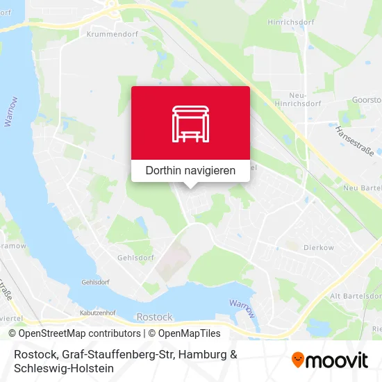 Rostock, Graf-Stauffenberg-Str Karte