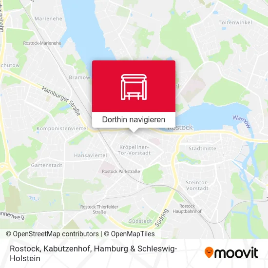 Rostock, Kabutzenhof Karte