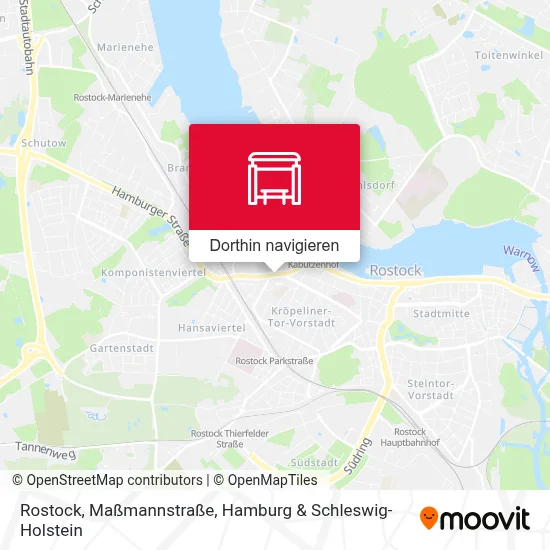 Rostock, Maßmannstraße Karte