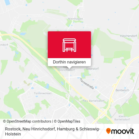Rostock, Neu Hinrichsdorf Karte