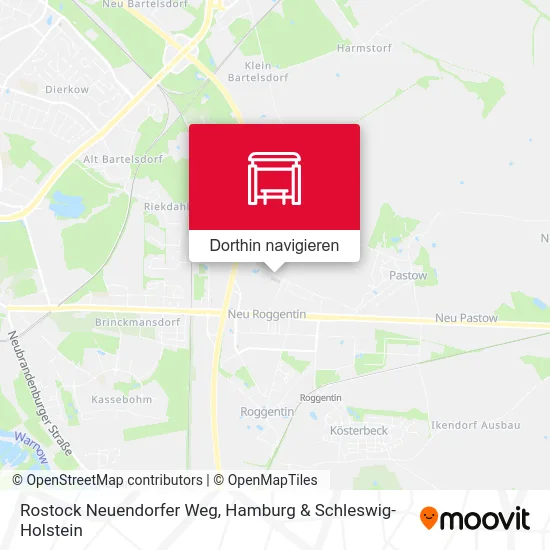 Rostock Neuendorfer Weg Karte