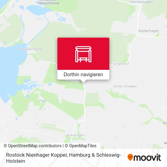 Rostock Nienhager Koppel Karte