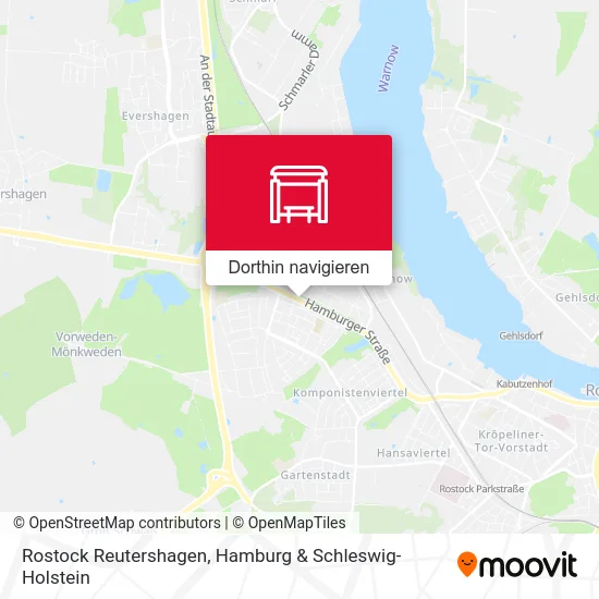 Rostock Reutershagen Karte