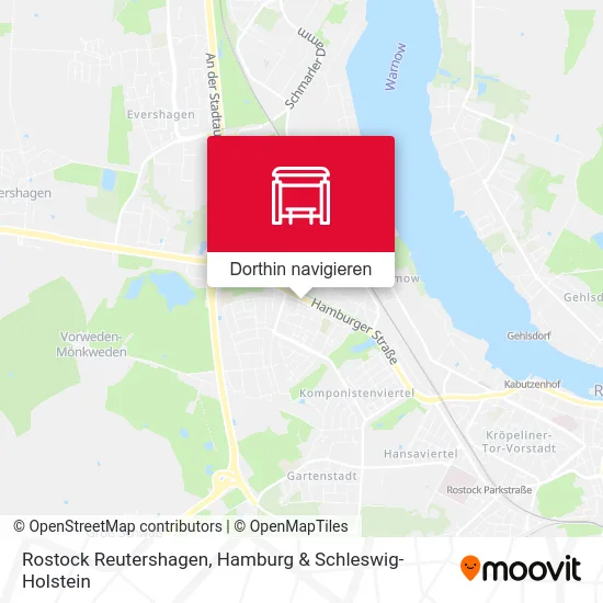 Rostock Reutershagen Karte