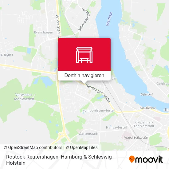 Rostock Reutershagen Karte