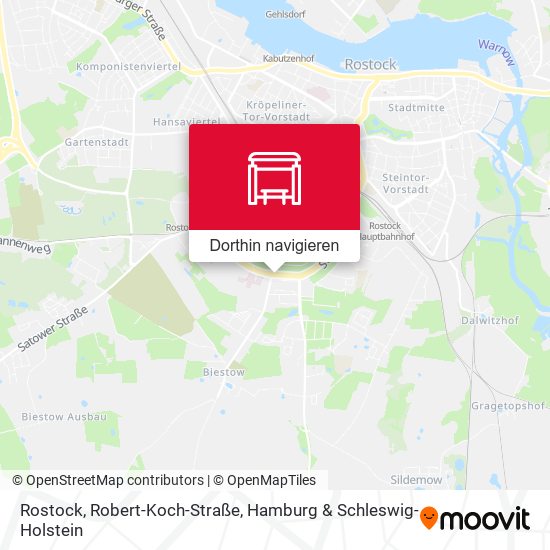 Rostock, Robert-Koch-Straße Karte