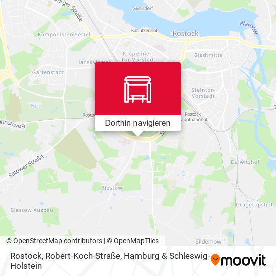 Rostock, Robert-Koch-Straße Karte