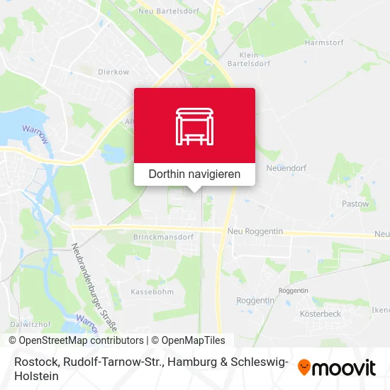 Rostock, Rudolf-Tarnow-Str. Karte