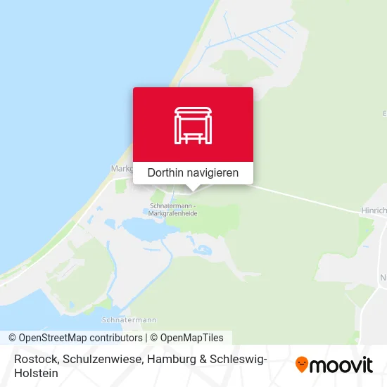 Rostock, Schulzenwiese Karte