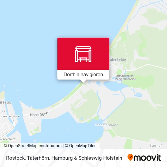 Rostock, Taterhörn Karte