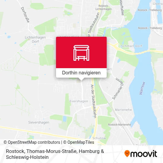 Rostock, Thomas-Morus-Straße Karte