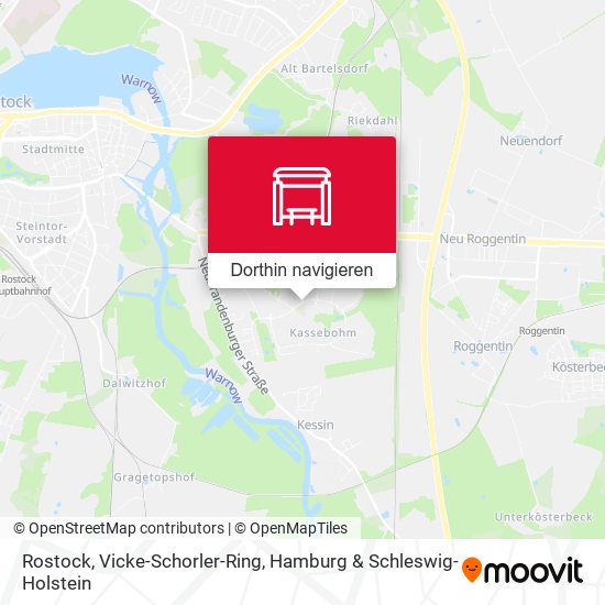Rostock, Vicke-Schorler-Ring Karte